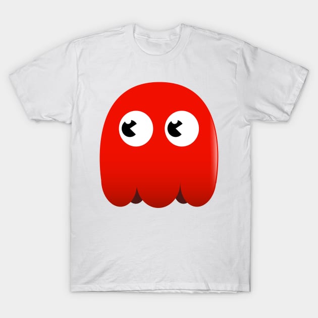 Red Ghost T-Shirt by nickemporium1